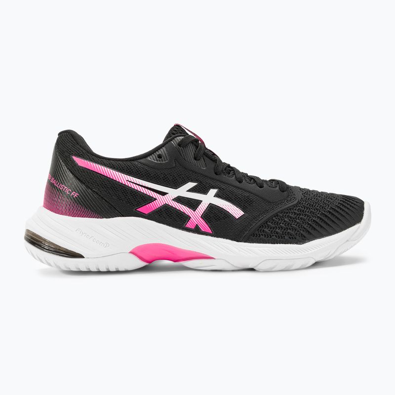 Dámska volejbalová obuv ASICS Netburner Ballistic FF 3 black / hot pink 2