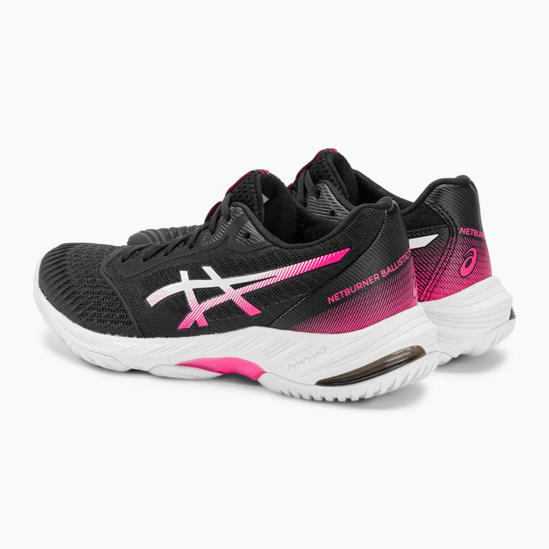 Dámska volejbalová obuv ASICS Netburner Ballistic FF 3 black / hot pink 4