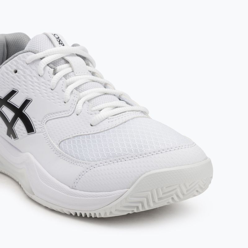 Pánske tenisové topánky ASICS Gel-Dedicate 8 Clay white/black 7