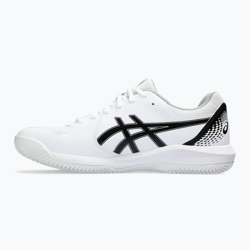 Pánske tenisové topánky ASICS Gel-Dedicate 8 Clay white/black 2