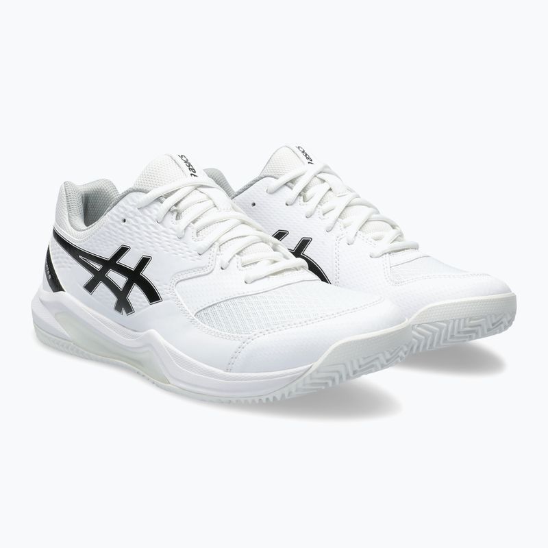 Pánske tenisové topánky ASICS Gel-Dedicate 8 Clay white/black 3