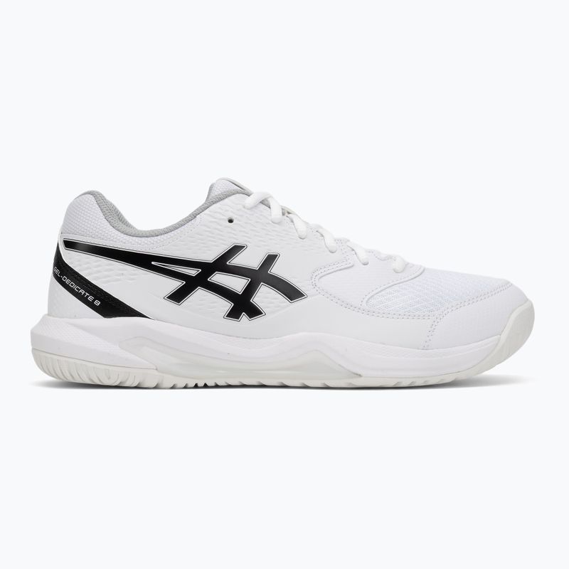 Pánska tenisová obuv ASICS Gel-Dedicate 8 white/black 2