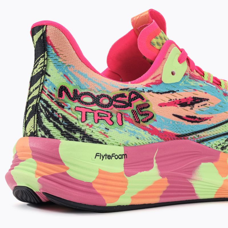 Dámska bežecká obuv ASICS Noosa Tri 15 summer dune/lime green 9