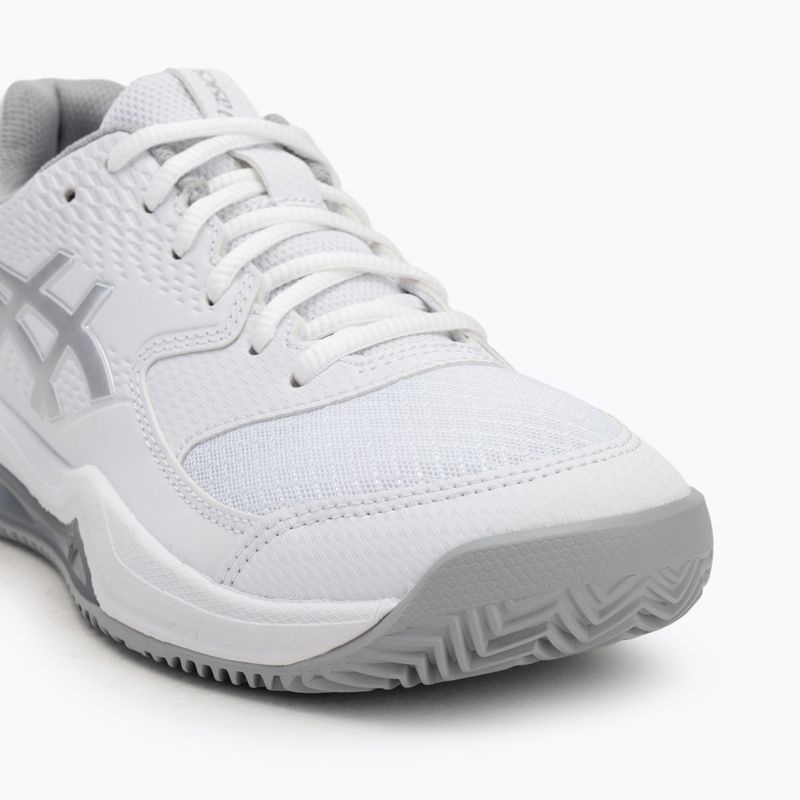 Dámske tenisové topánky ASICS Gel-Dedicate 8 Clay W white/pure silver 7
