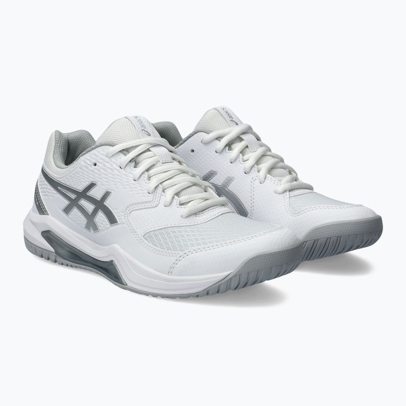 Dámske tenisové topánky ASICS Gel-Dedicate 8 W white/pure silver 10