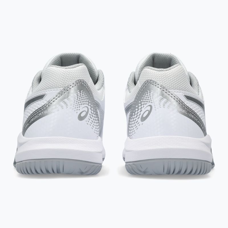 Dámske tenisové topánky ASICS Gel-Dedicate 8 W white/pure silver 11