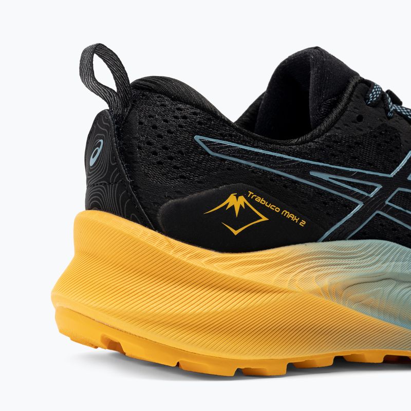 ASICS Trabuco Max 2 pánska bežecká obuv black/grey blue 8
