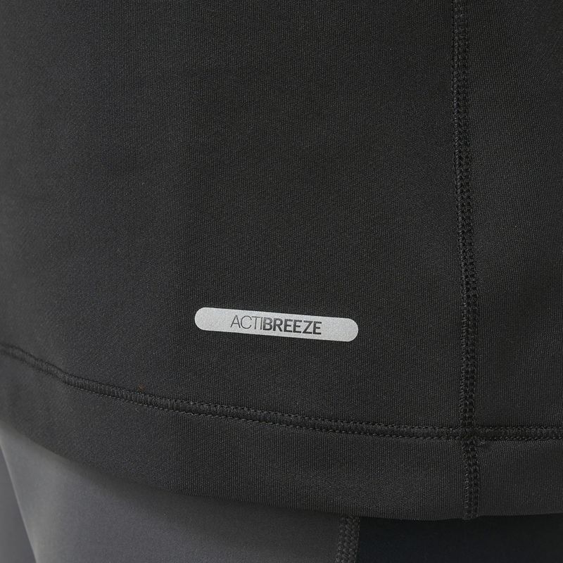 Pánska bežecká mikina ASICS Winter Run 1/2 Mid Layer performance black/graphite grey 10