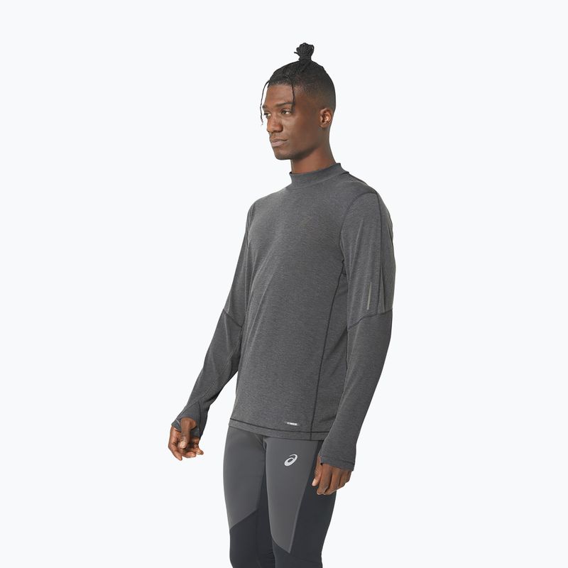 Pánske bežecké tričko ASICS Metarun Mock Neck performance black 3
