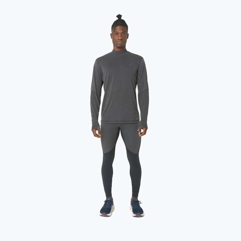 Pánske bežecké tričko ASICS Metarun Mock Neck performance black 2