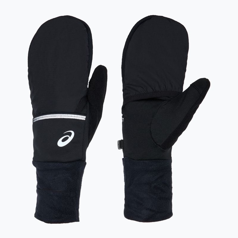 Pánske rukavice ASICS  Wind-Block Running performance black