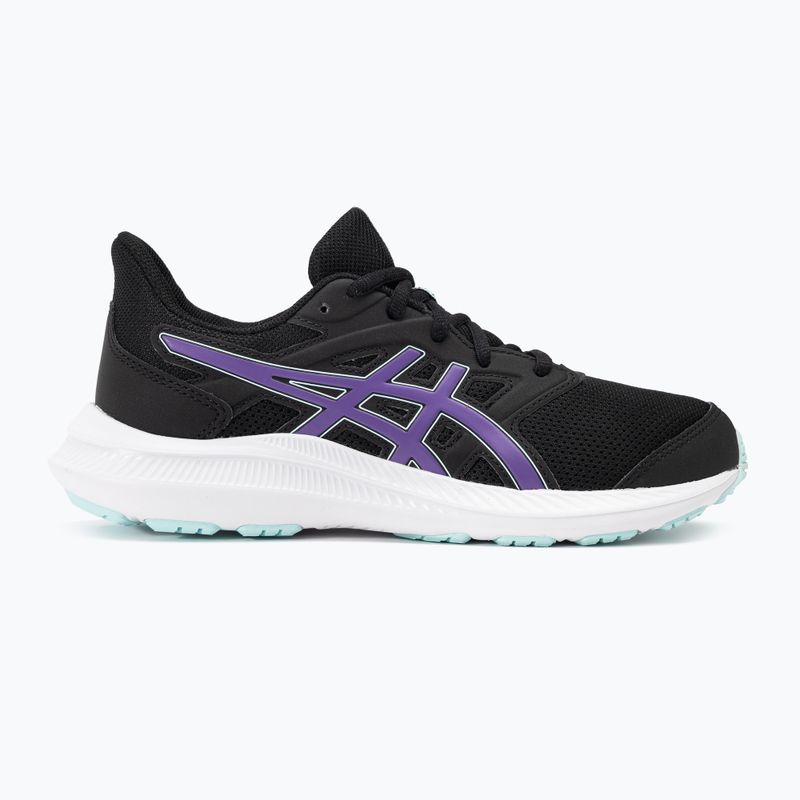 Detská bežecká obuv ASICS Jolt 4 GS black/cyber grape 2