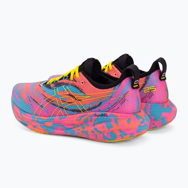 ASICS Gel-Nimbus 25 pánska bežecká obuv aquarium/vibrant yellow 3