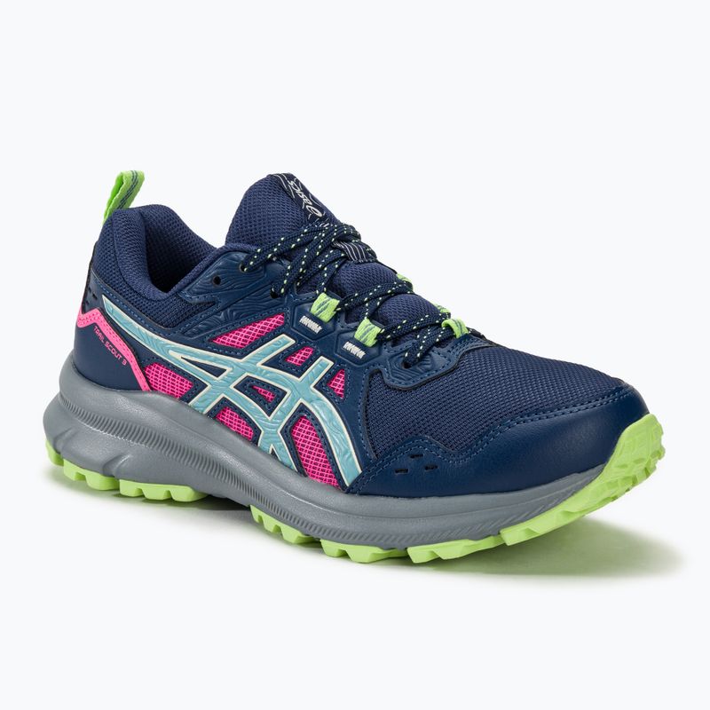 Dámska bežecká obuv ASICS Trail Scout 3 deep ocean/gris blue