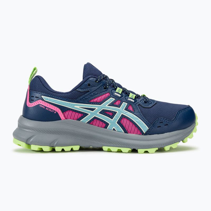 Dámska bežecká obuv ASICS Trail Scout 3 deep ocean/gris blue 2