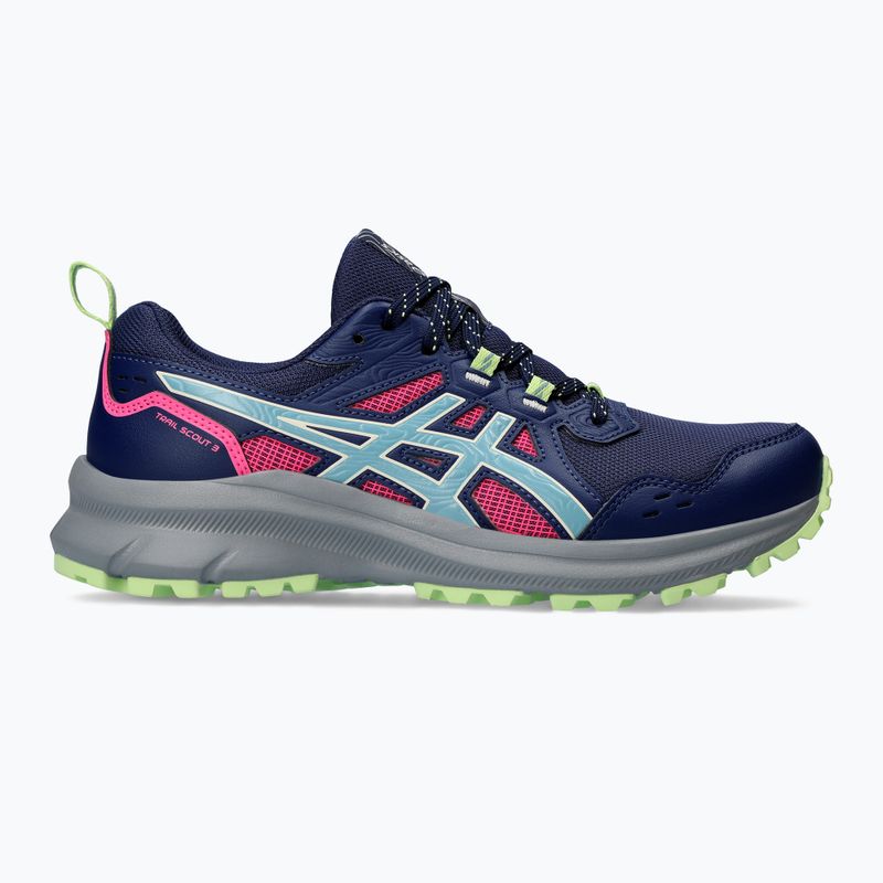 Dámska bežecká obuv ASICS Trail Scout 3 deep ocean/gris blue 9