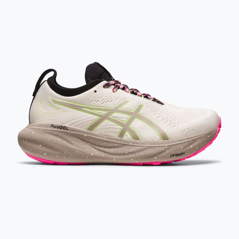 ASICS Gel-Nimbus 25 TR nature bath/lime green dámska bežecká obuv 8