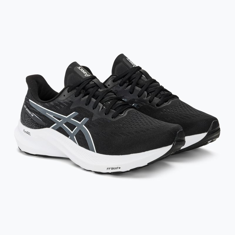 ASICS GT-2000 12 Wide black/carrier grey pánska bežecká obuv 5