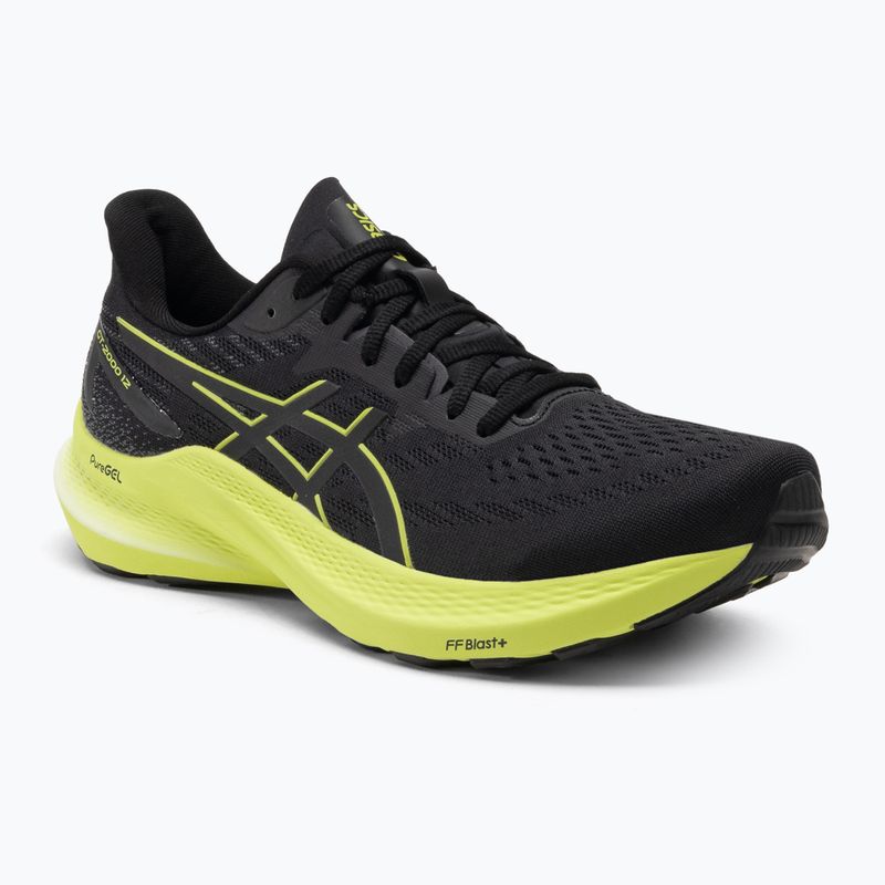 ASICS GT-2000 12 black/glow yellow pánska bežecká obuv
