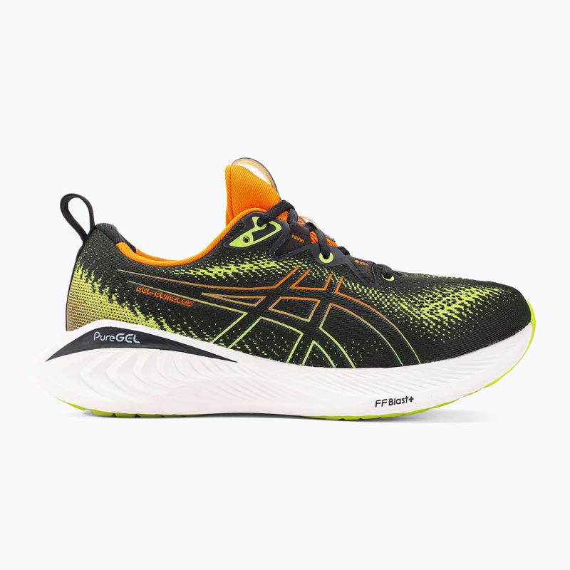 ASICS Gel-Cumulus 25 pánska bežecká obuv black/neon lime 2