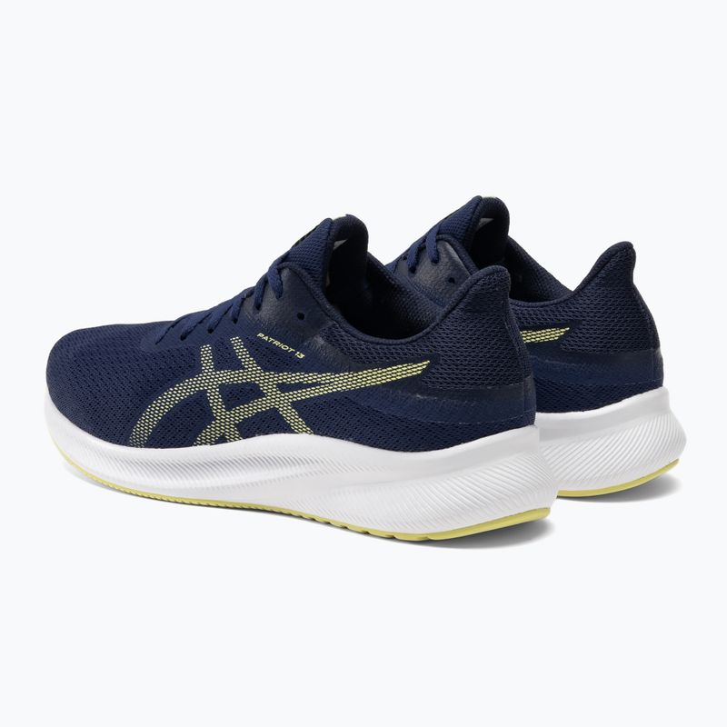 ASICS Patriot 13 pánska bežecká obuv deep ocean/glow yellow 3