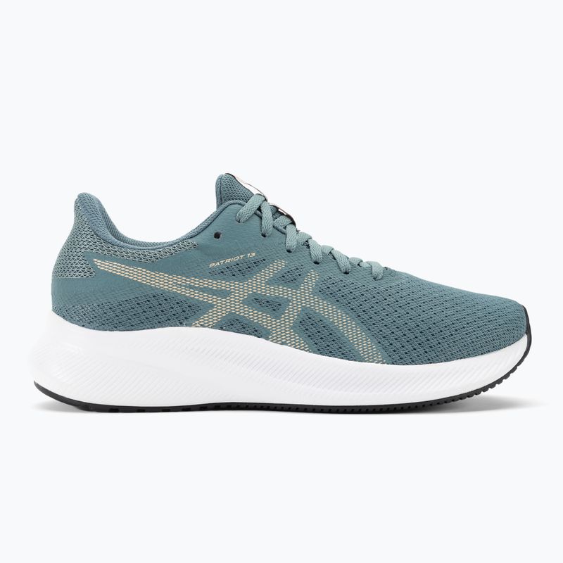 ASICS Patriot 13 dámska bežecká obuv foggy teal/champagne 2