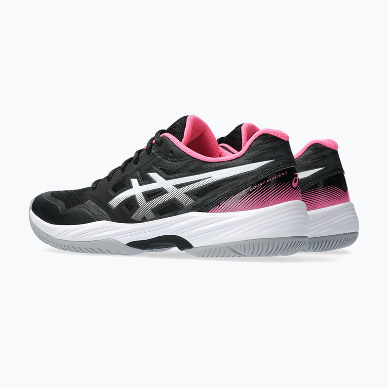 Dámska squashová obuv ASICS Gel-Court Hunter 3 black / white 17