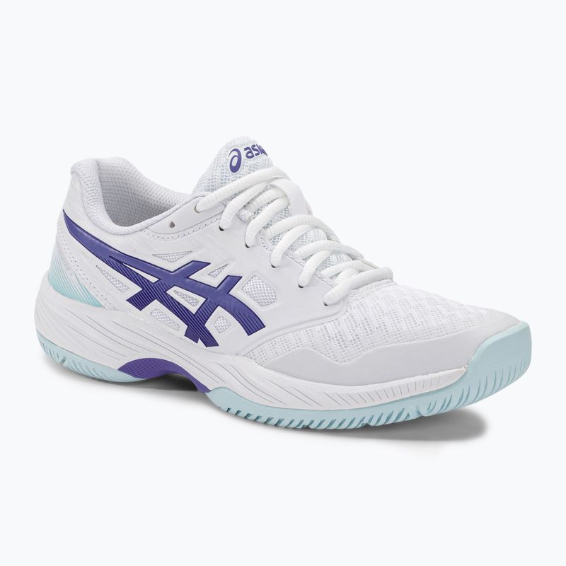 Dámska squashová obuv ASICS Gel-Court Hunter 3 white / blue violet