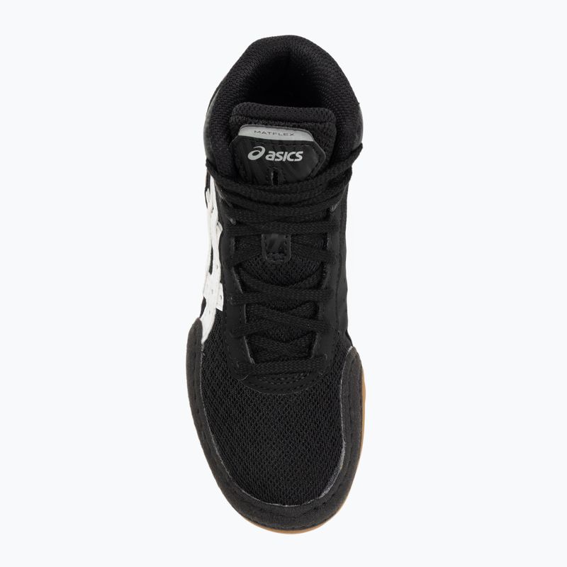 Detské zápasnícke topánky ASICS Matflex 7 GS black/white 5