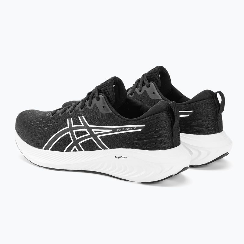 ASICS Gel-Excite 10 pánska bežecká obuv black/white 3