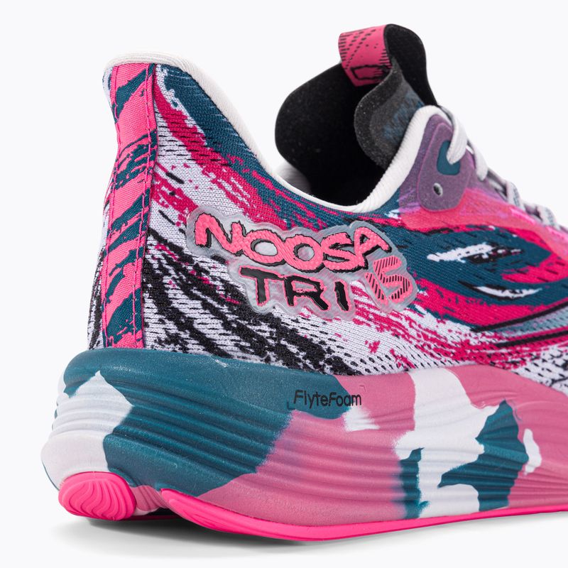 ASICS Noosa Tri 15 dámska bežecká obuv restful teal/hot pink 9
