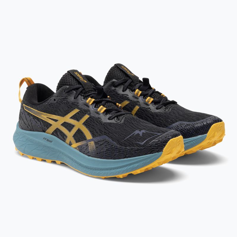 ASICS pánska bežecká obuv FUJILITE 4 black/honey 5