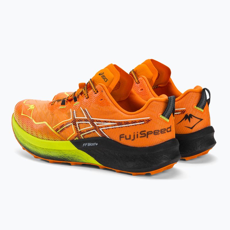 ASICS FUJISPEED 2 pánska bežecká obuv bright orange/antique red 3