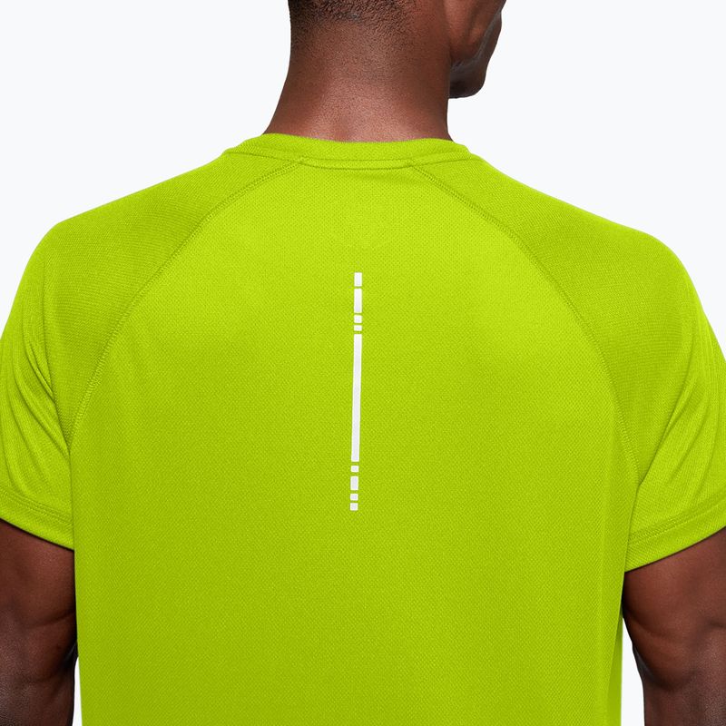 Pánske bežecké tričko ASICS Sport Run Top lime zest 4