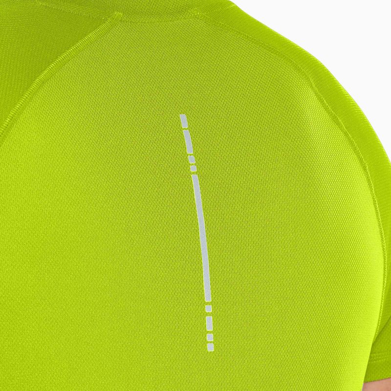 Pánske bežecké tričko ASICS Sport Run Top lime zest 5