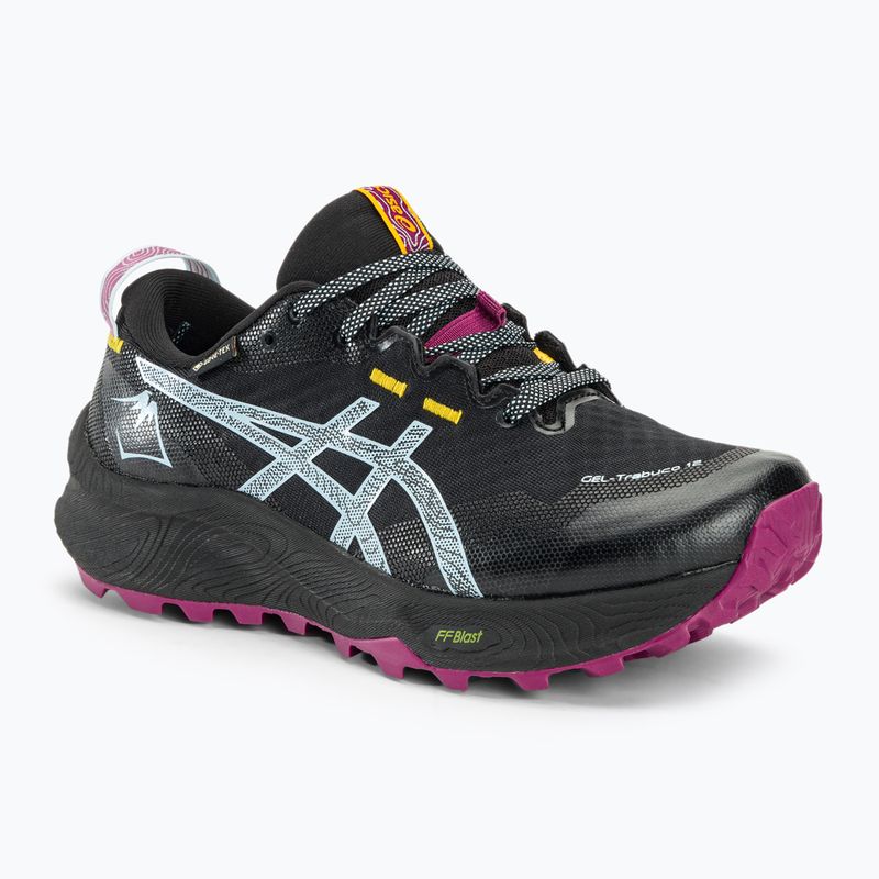 Dámska bežecká obuv ASICS Gel-Trabuco 12 GTX black/light blue