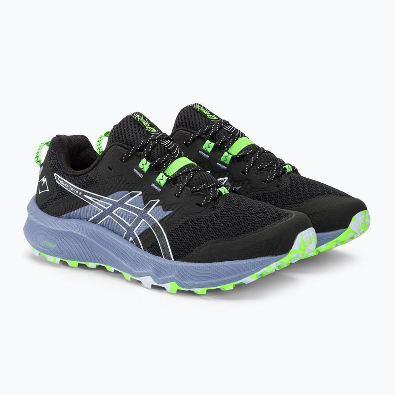 ASICS Trabuco Terra 2 pánska bežecká obuv black/light blue 5