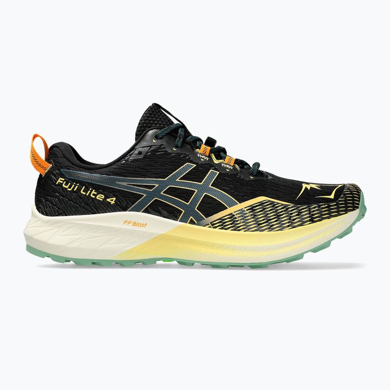 Pánska bežecká obuv ASICS FUJILITE 4 black/magnetic blue 9