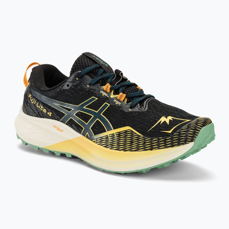 Pánska bežecká obuv ASICS FUJILITE 4 black/magnetic blue