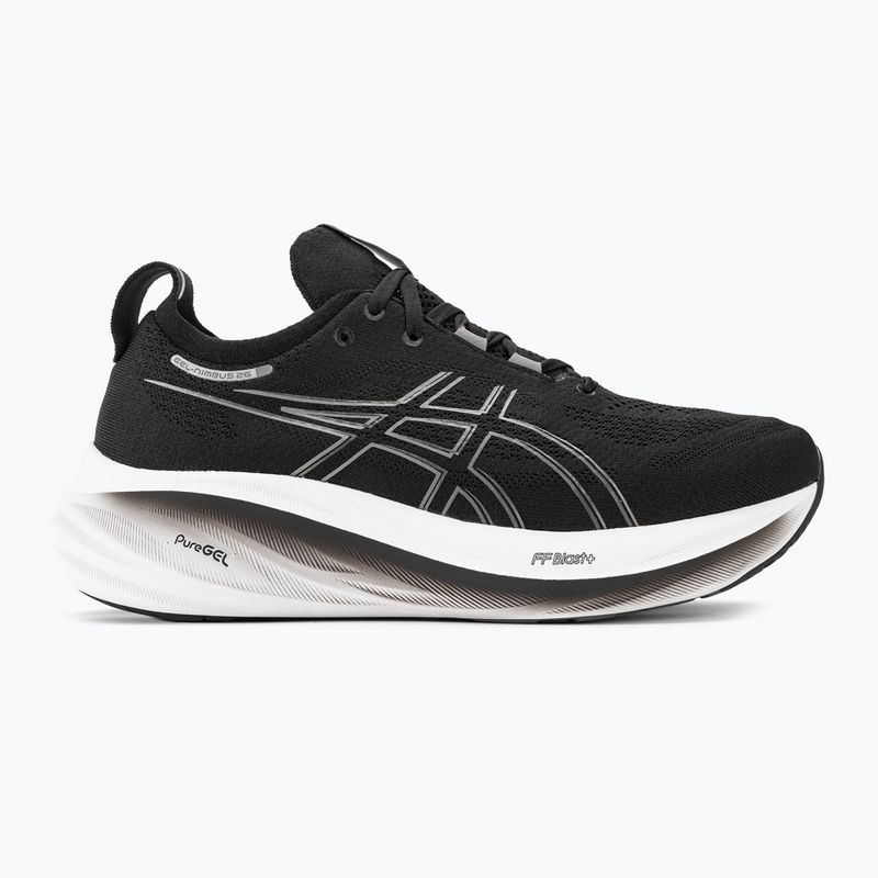 ASICS Gel-Nimbus 26 pánska bežecká obuv black/graphite grey 3