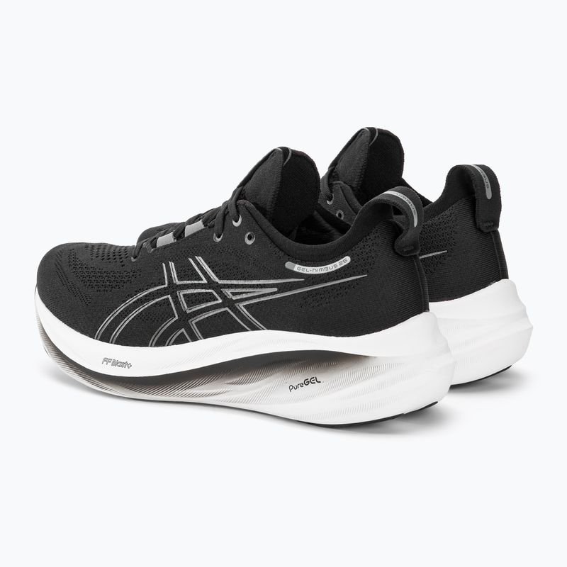 ASICS Gel-Nimbus 26 pánska bežecká obuv black/graphite grey 4