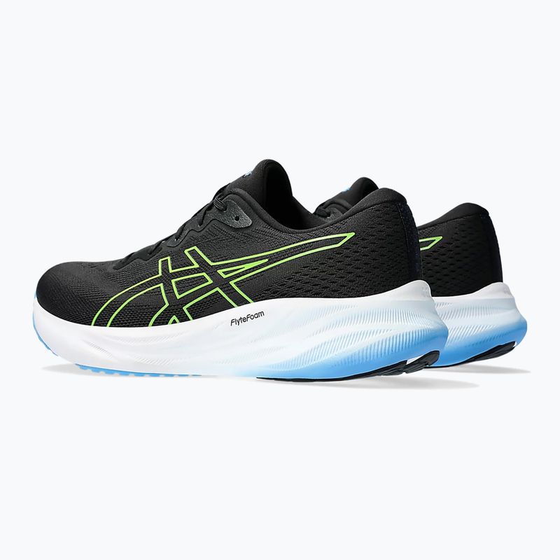 Pánska bežecká obuvASICS Gel-Pulse 15 black/electric lime 4