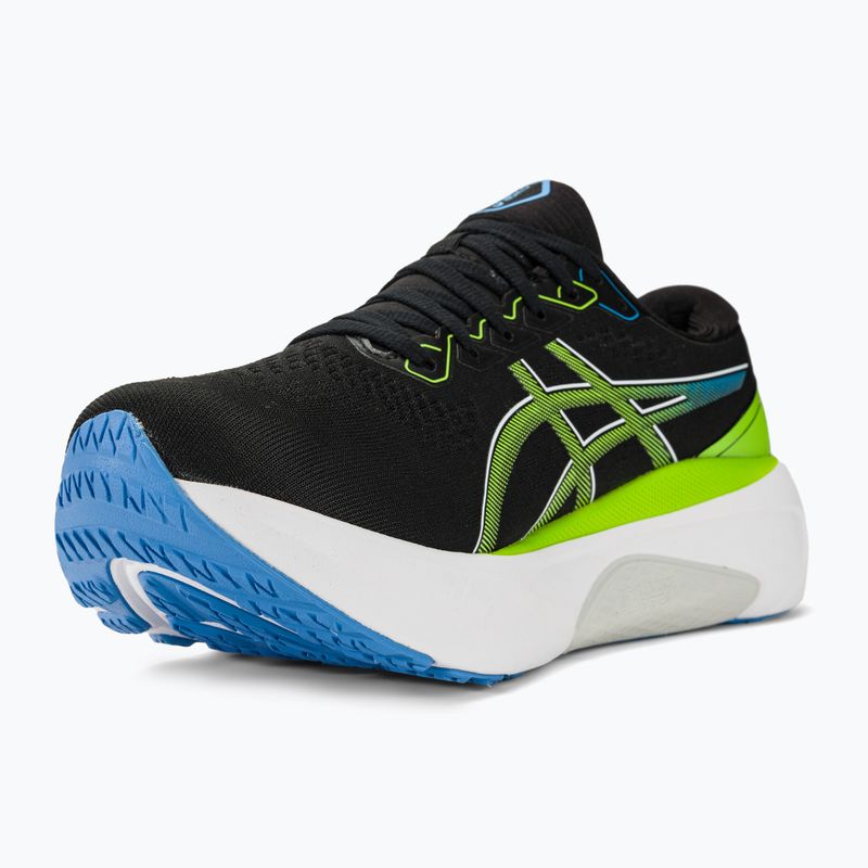 ASICS Gel-Kayano 30 pánska bežecká obuv black/electric lime 9