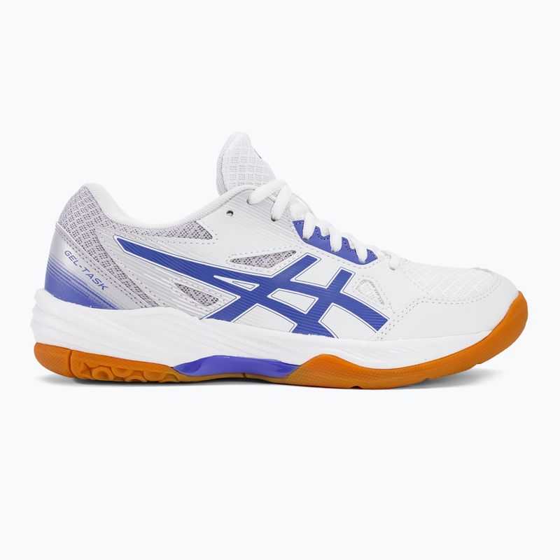 Dámska volejbalová obuv ASICS Gel-Task 3 white/sapphire 2