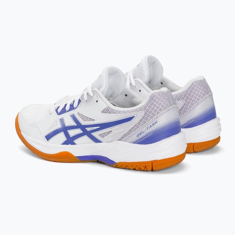Dámska volejbalová obuv ASICS Gel-Task 3 white/sapphire 3
