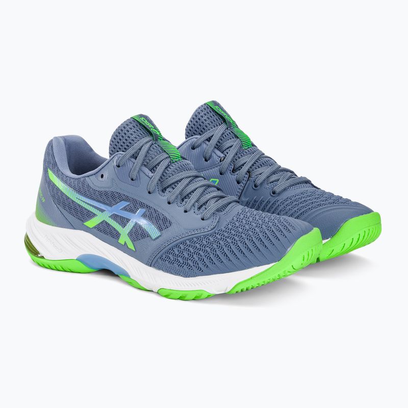 Pánska volejbalová obuv ASICS Netburner Ballistic FF 3 denim blue/waterscape 4