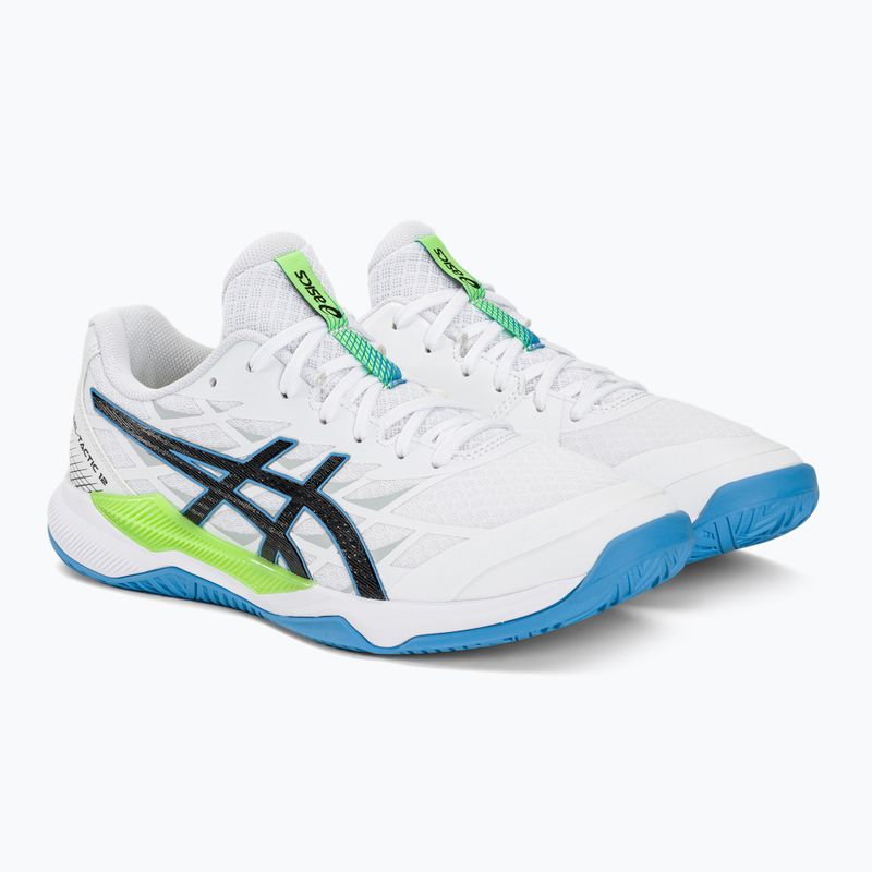 Pánska hádzanárska obuv ASICS Gel-Tactic 12 white/lime burst 4