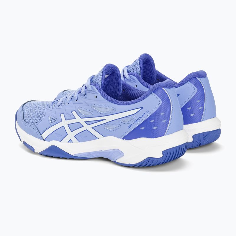 Dámska volejbalová obuv ASICS Gel-Rocket 11 light sapphire/white 3