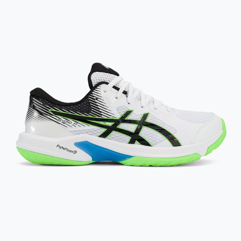 Pánska volejbalová obuv ASICS Beyond F white/lime burst 2