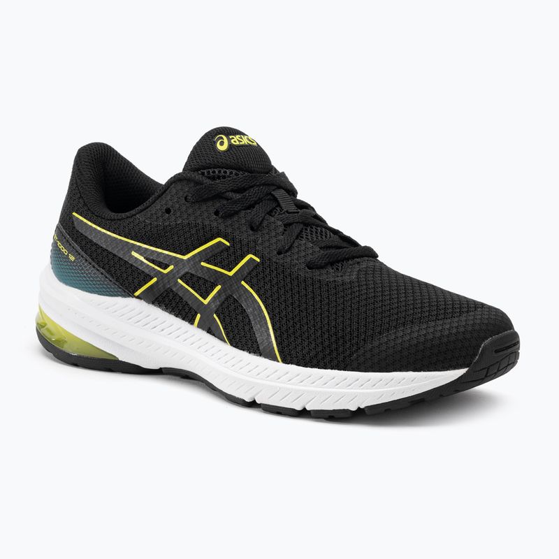 Detská bežecká obuv ASICS GT-1000 12 GS black/bright yellow